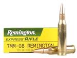 Remington Express Ammunition 7mm08 Remington 120 Grain Hollow Point Box of 20 R7M082 | 12556